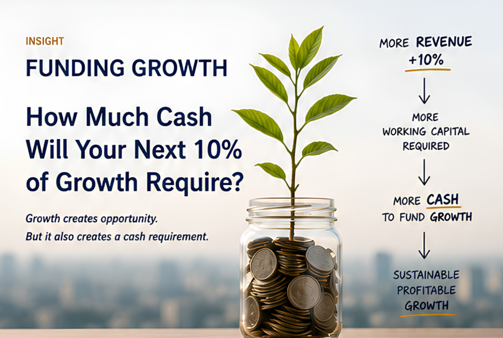 How Much Cash Will Your Next 10% of Growth Require