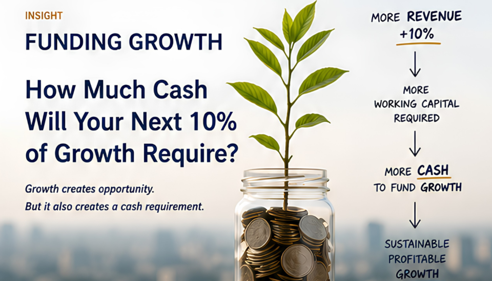 How Much Cash Will Your Next 10% of Growth Require
